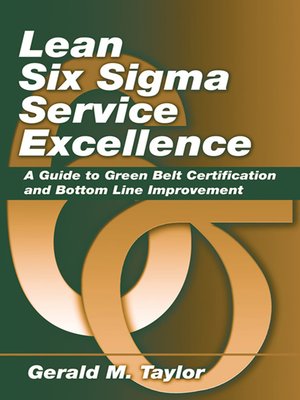 cover image of Lean Six Sigma Service Excellence